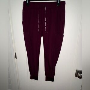 NWOT Med Couture Insight 6 pocket cargo jogger scrub pant sz S petite MC27llP